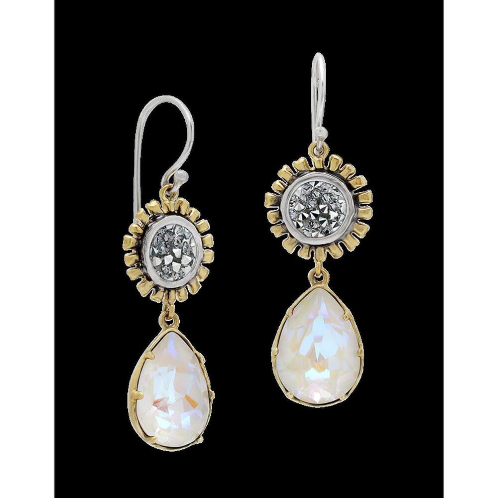 NEW WAXING POETIC be the light pear drop earrings grace in gold